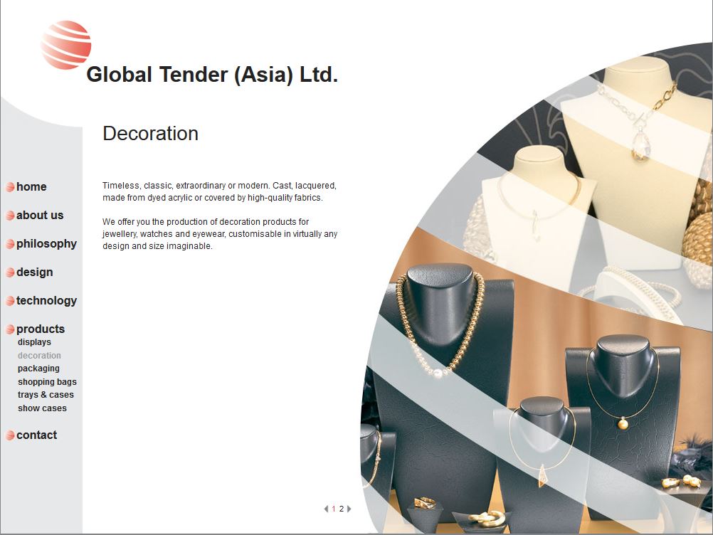 Decoration examples from Global Tender