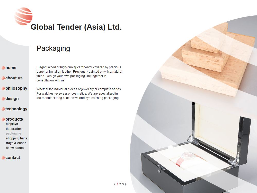 Packaging examples from Global Tender